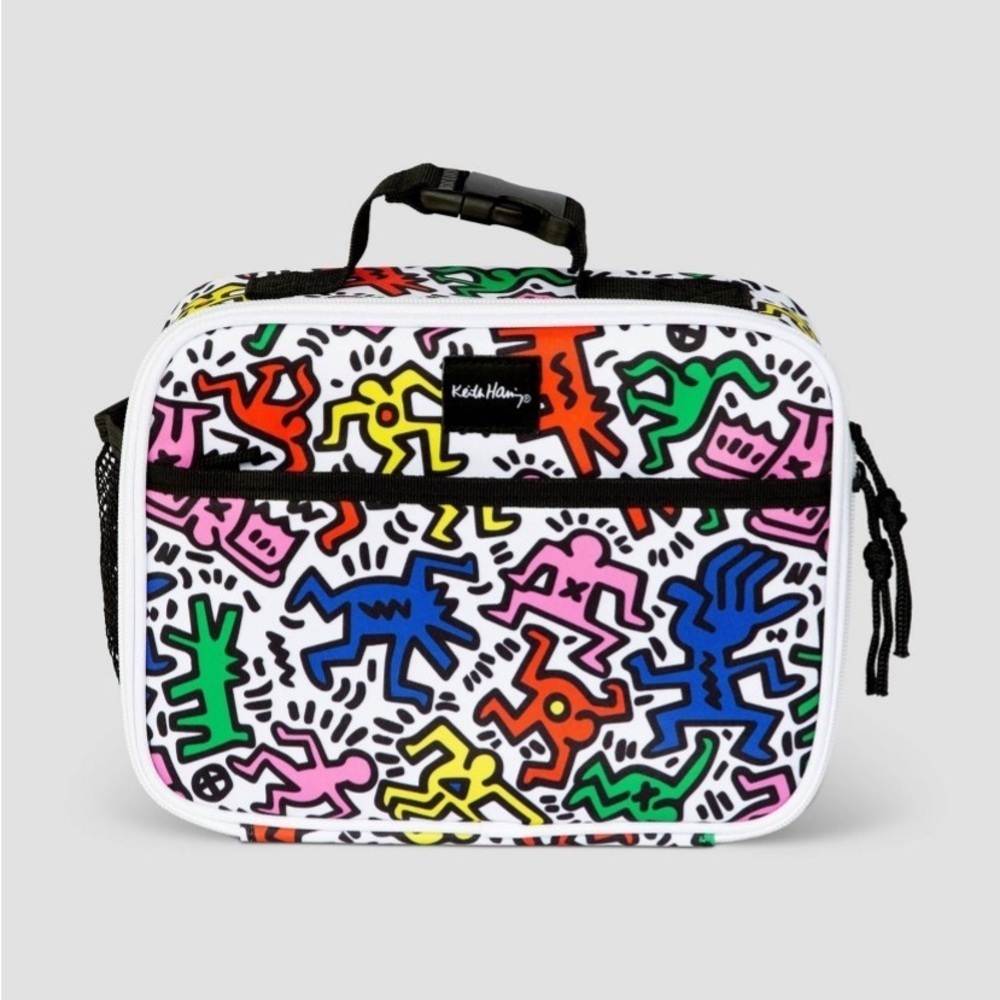 Keith Haring Lunch Bag - Rainbow new